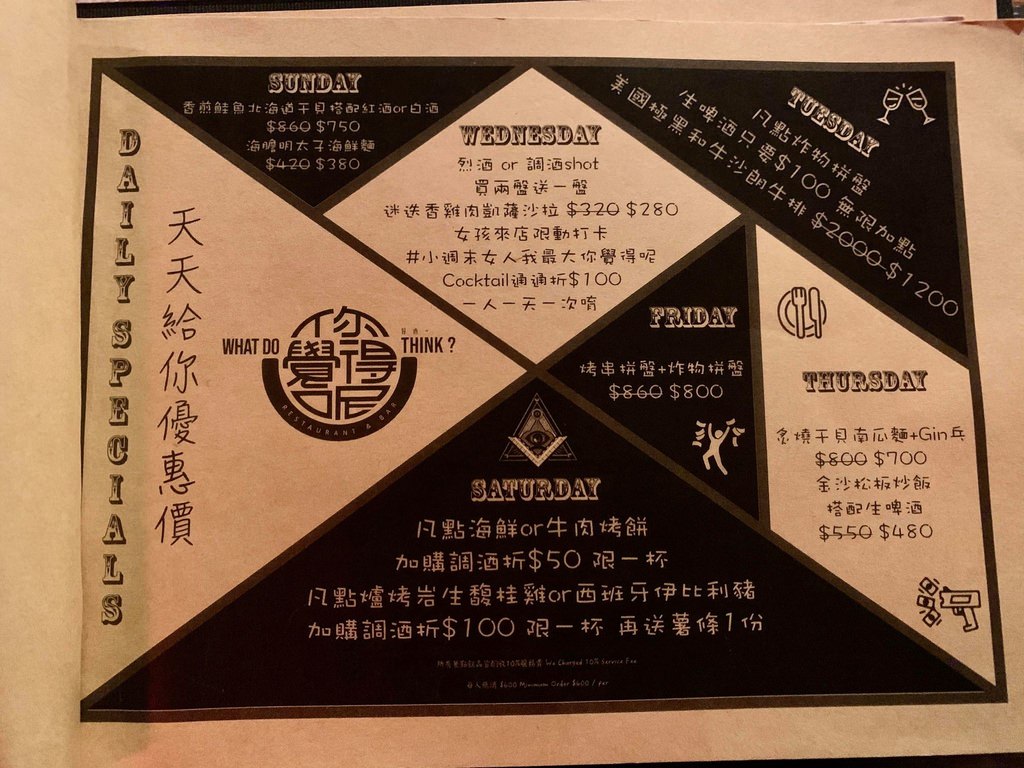 【台北美食】大安區你覺得呢餐酒館｜國父紀念館周邊上班族小酌聚