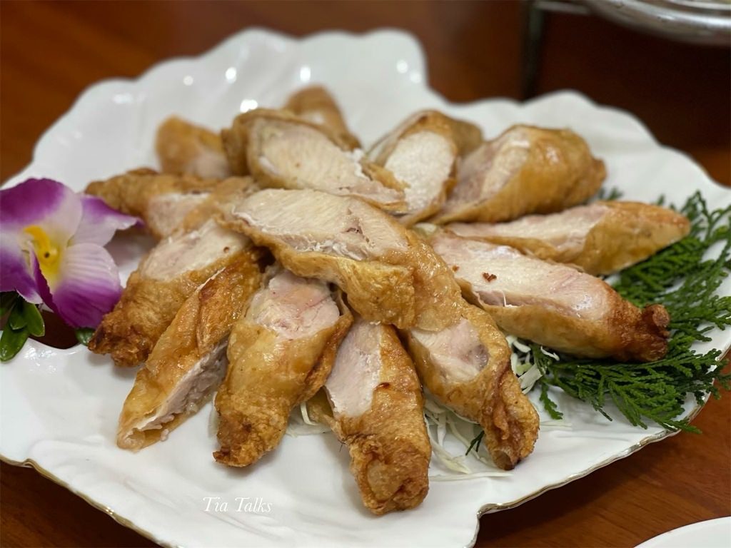 【淡水美食】來三空泉家鄉園吃有機農家菜 自家養殖土雞、鮮魚｜