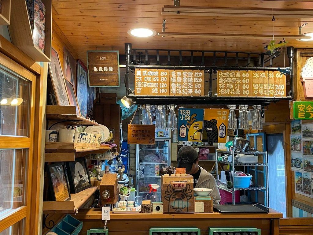 【花蓮咖啡廳】花田小路｜平價又好玩的雲山水附近美食！無低消、