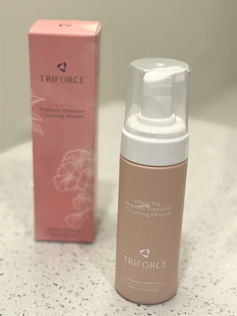 【私密保養】TRIFORCE 翠芙思 白茶胺基酸私密清潔慕斯
