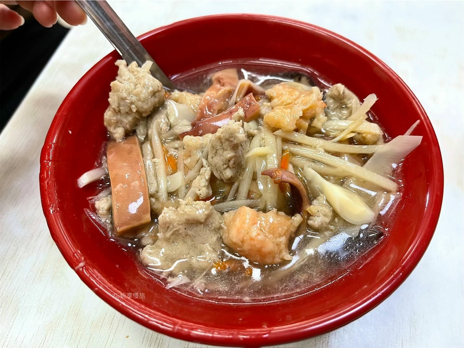 生炒五味｜彰化鹿港老街必吃小吃美食，5種料超級美味（含菜單）