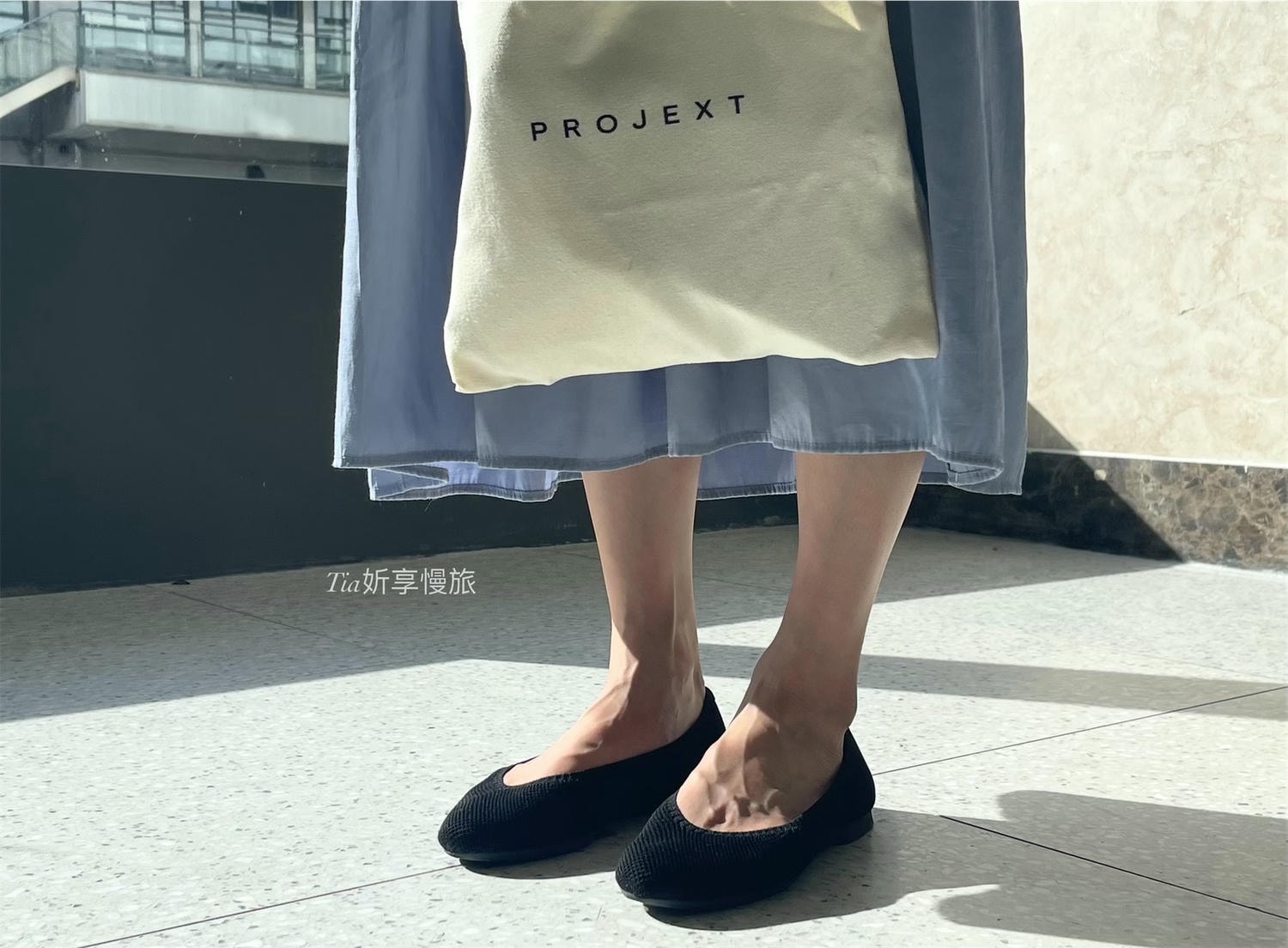 PROJEXT｜Projext & Co. 飛織芭蕾鞋，亞洲女性腳型設計好搭女鞋推薦開箱評價