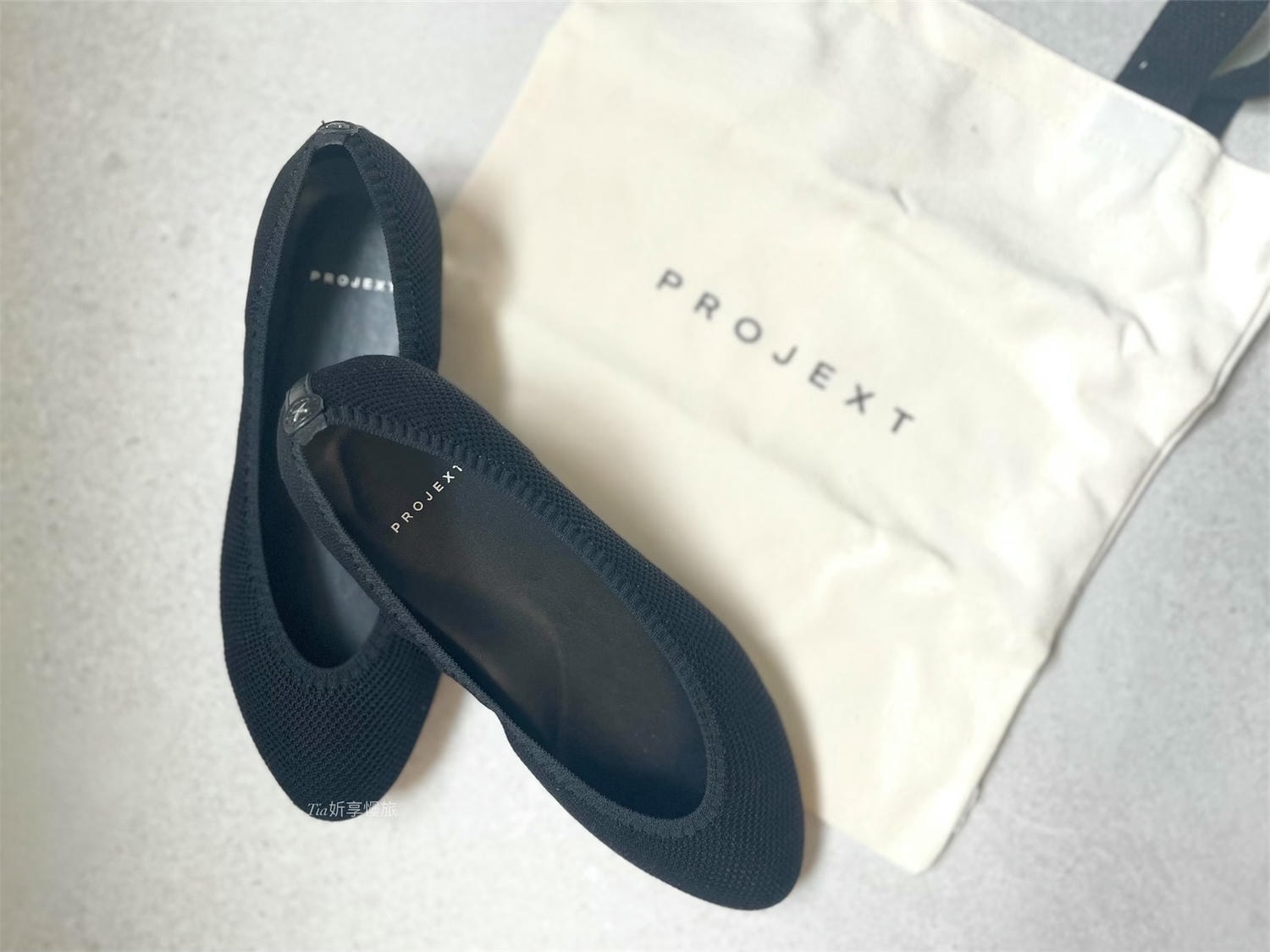 PROJEXT｜Projext & Co. 飛織芭蕾鞋，亞洲女性腳型設計好搭女鞋推薦開箱評價