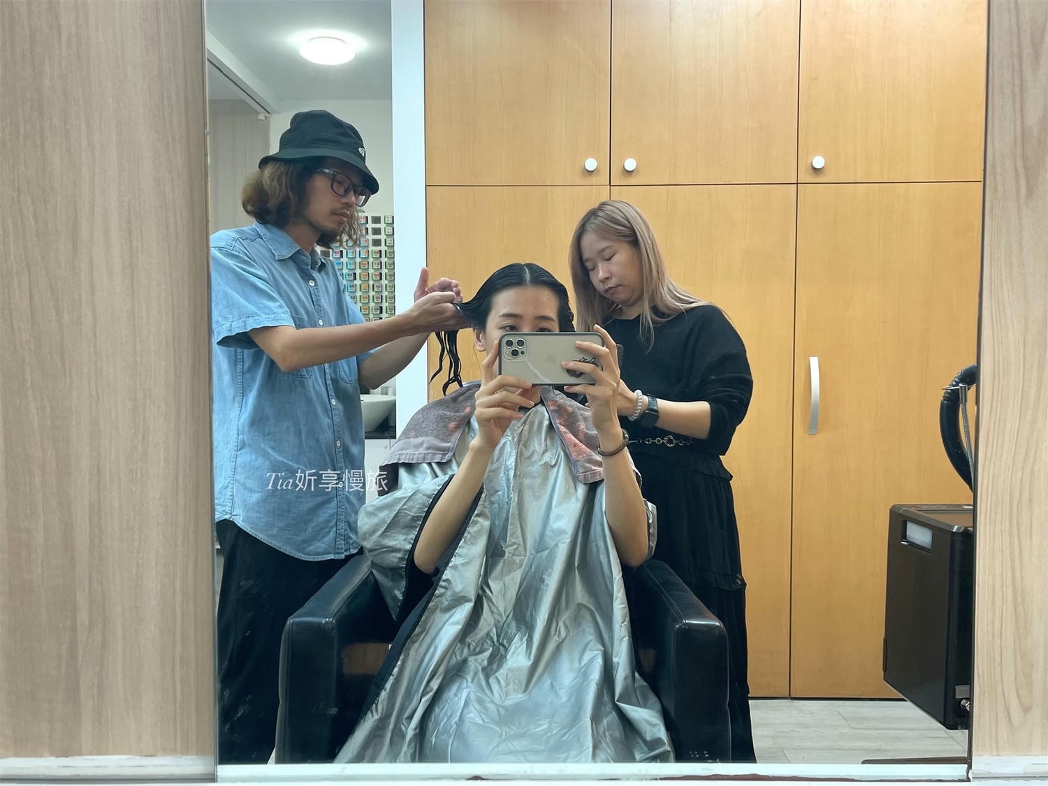 板橋江子翠髮廊推薦｜森晴髮型 縮毛矯正、女生燙捲染髮設計給我美美髮型！
