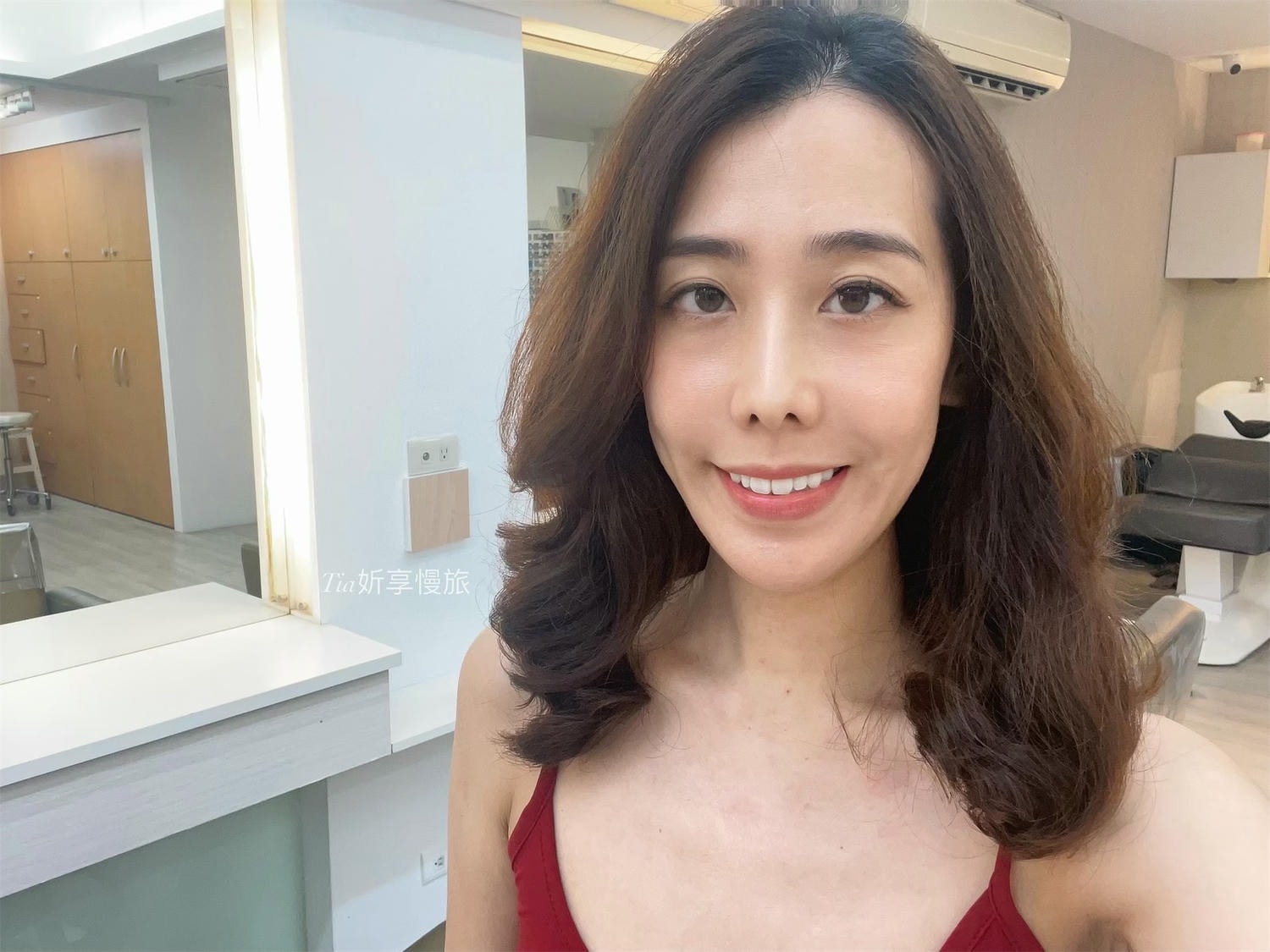 板橋江子翠髮廊推薦｜森晴髮型 縮毛矯正、女生燙捲染髮設計給我美美髮型！