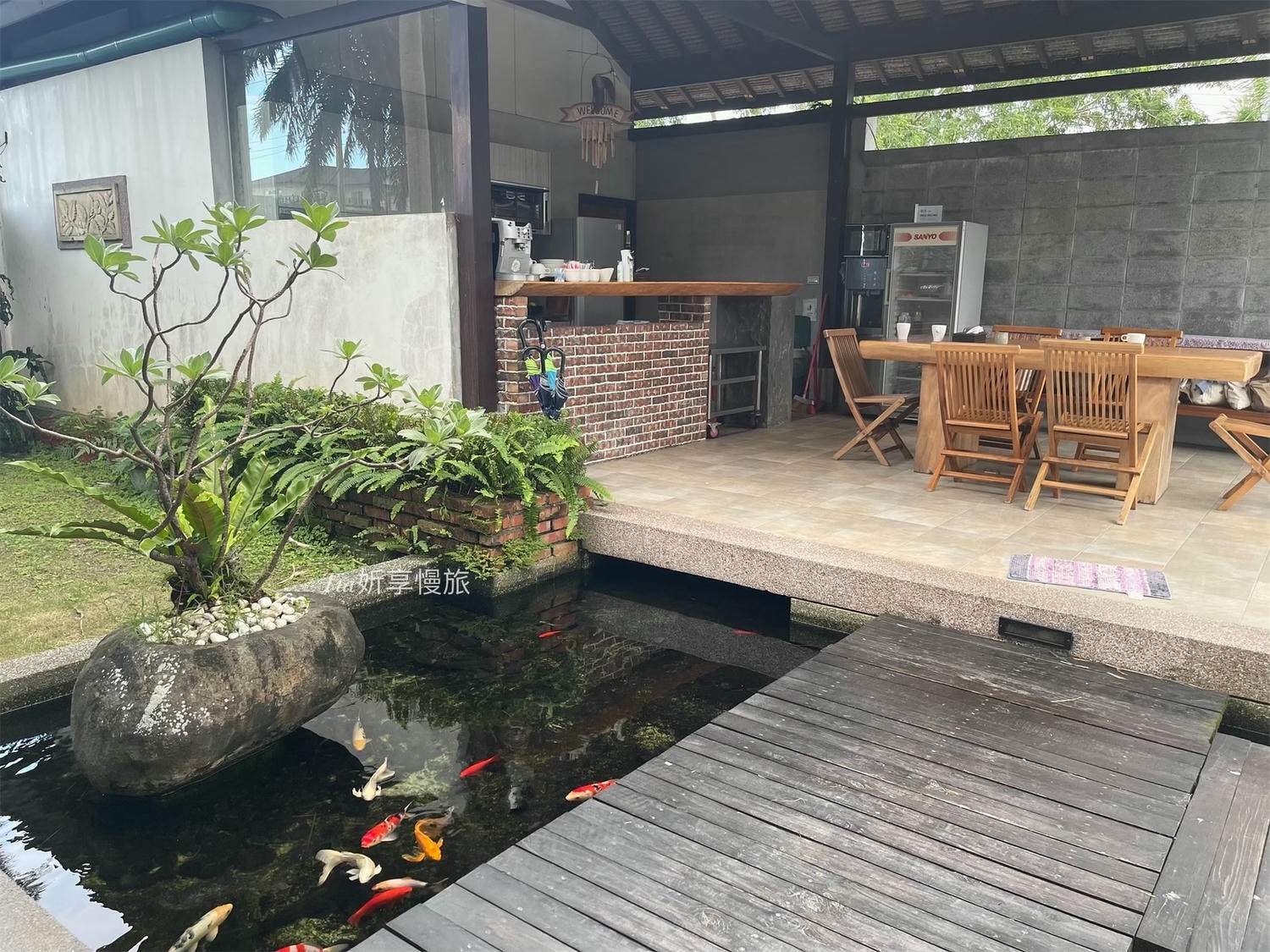 43會館｜把峇厘島搬過來！宜蘭高級包棟求婚民宿一泊二食，有視聽室、游泳池、桑拿房（含價格）