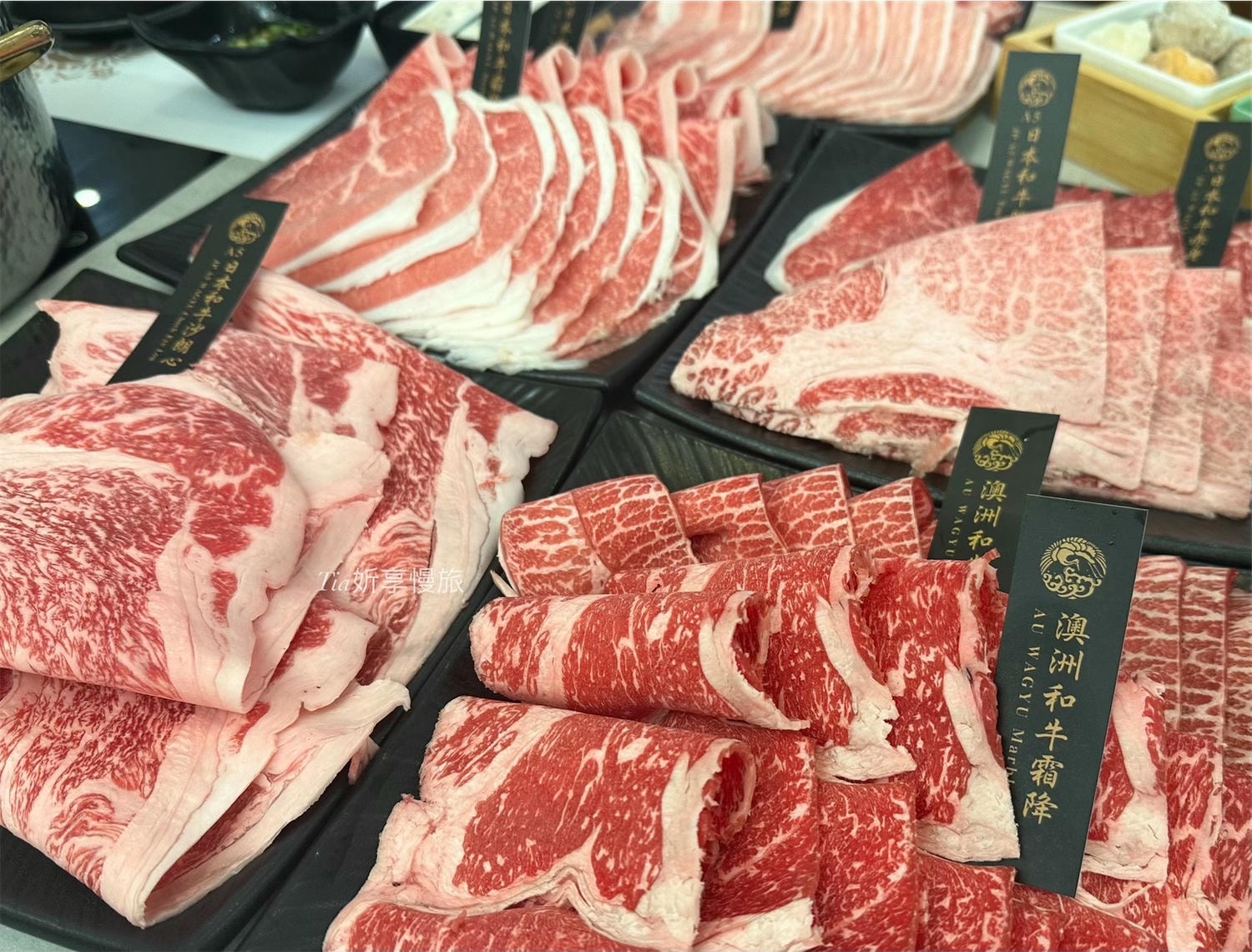 極鶴和牛鍋物 仁愛旗艦店｜台北大安區和牛火鍋吃到飽，仁愛圓環A5和牛現點現切，近百種食材任吃！
