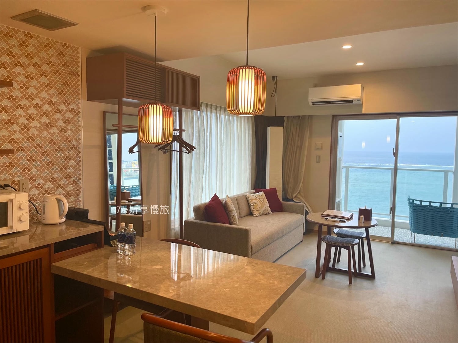 沖繩海景住宿推薦｜Oile by DSH Resorts 奧雷飯店，美國村旁公寓式夢幻海景飯店