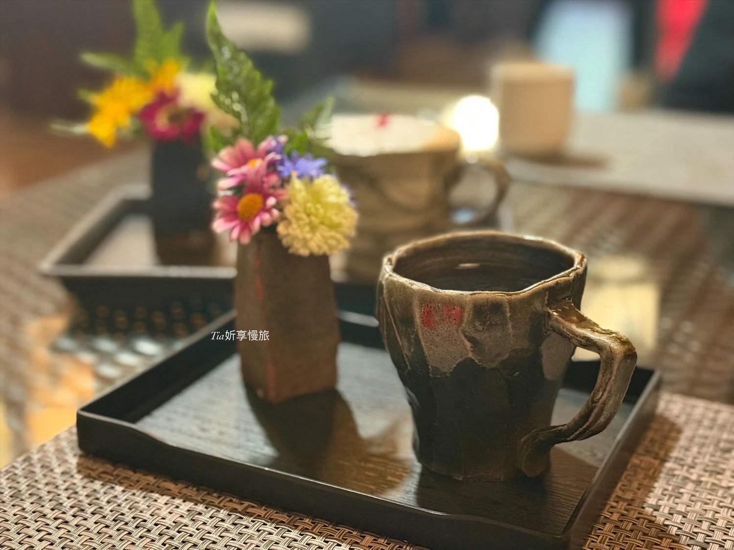 花自在食宿館｜苗栗卓蘭一泊三食villa木屋住宿，以花為主的早餐、下午茶、無菜單晚餐與附近景點介紹