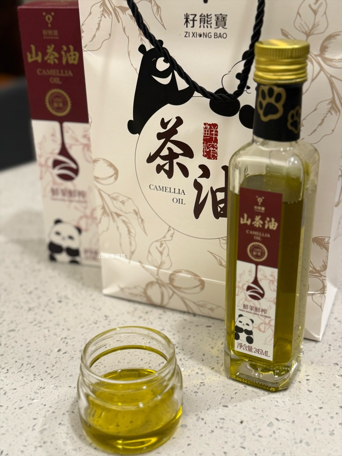 調理包與山茶油｜籽熊寶 鮮榨山茶油、蕈菇堅果養生湯開箱評價