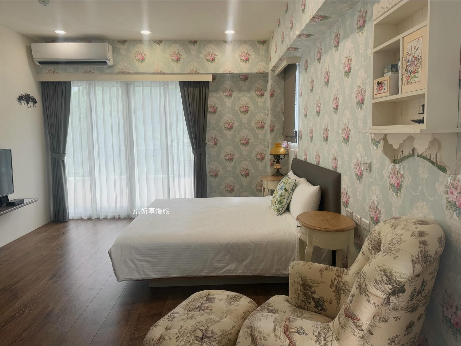 宜蘭員山民宿推薦｜R&J Guesthouse鄉村風住宿，晚餐早餐、浴缸、免治馬桶通通有
