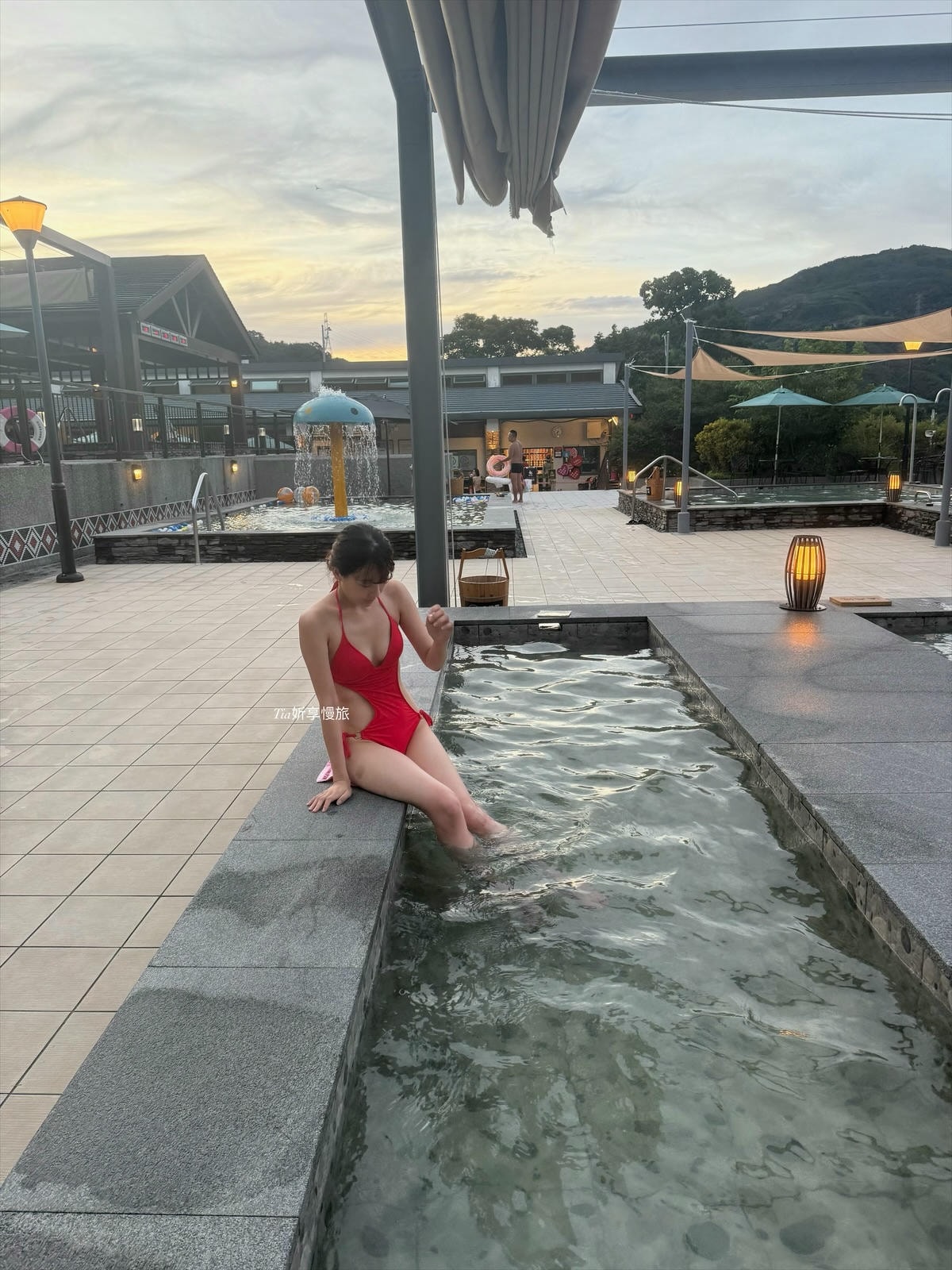 桃園復興鄉景點｜羅浮溫泉湯池 戶外大眾池SPA山景美人湯秘境推薦