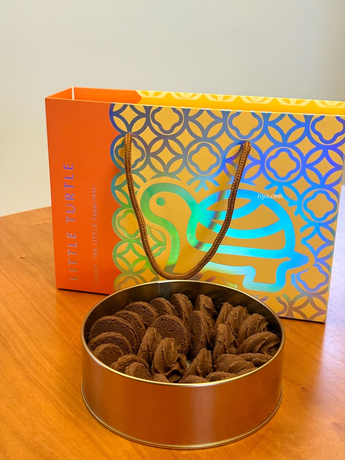 曲奇餅乾禮盒|小烏龜烘培 曲奇餅鳳梨酥禮盒,台中十大伴手禮推薦 - 第7張圖