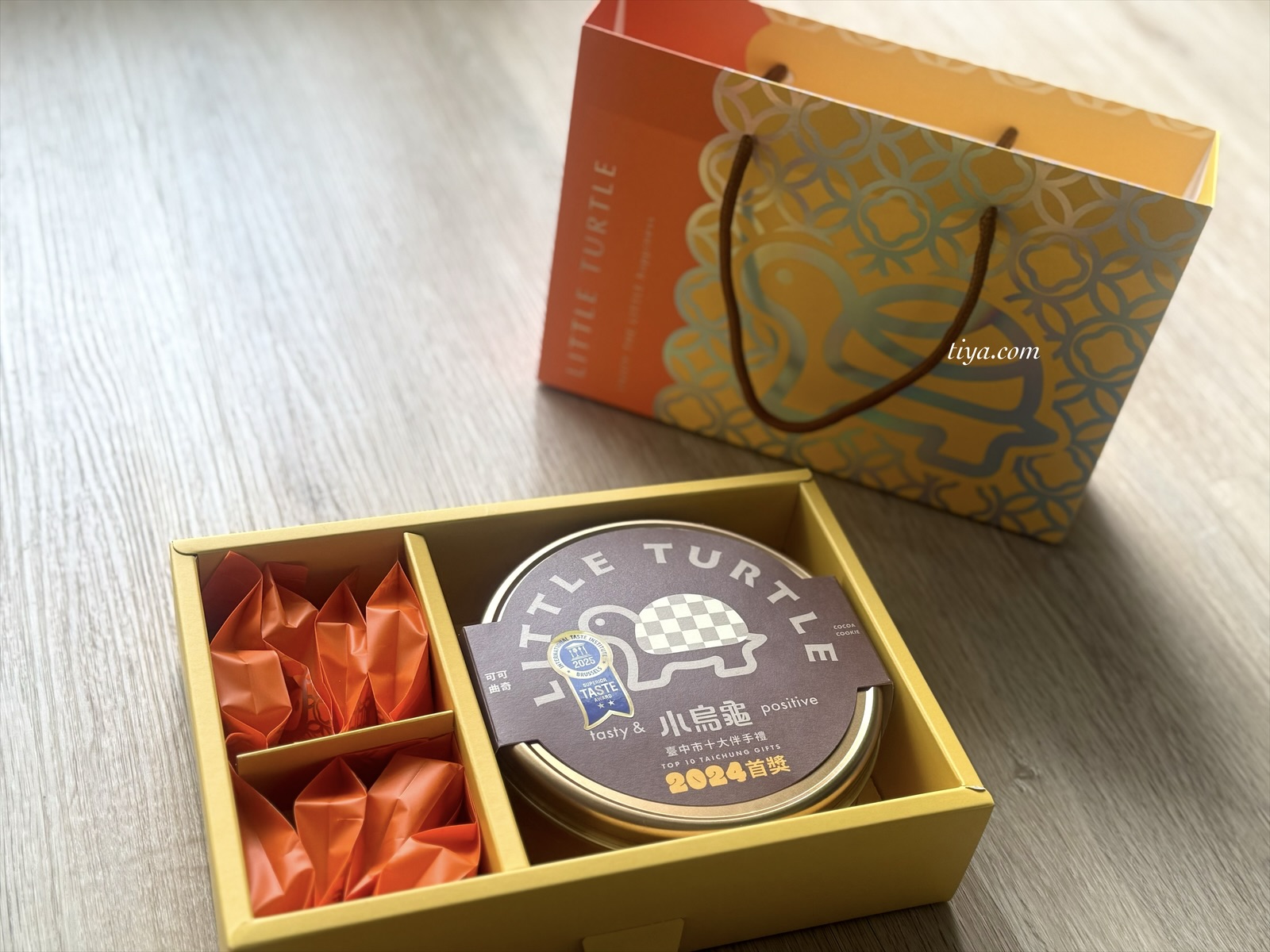 曲奇餅乾禮盒|小烏龜烘培 曲奇餅鳳梨酥禮盒,台中十大伴手禮推薦 - 第5張圖