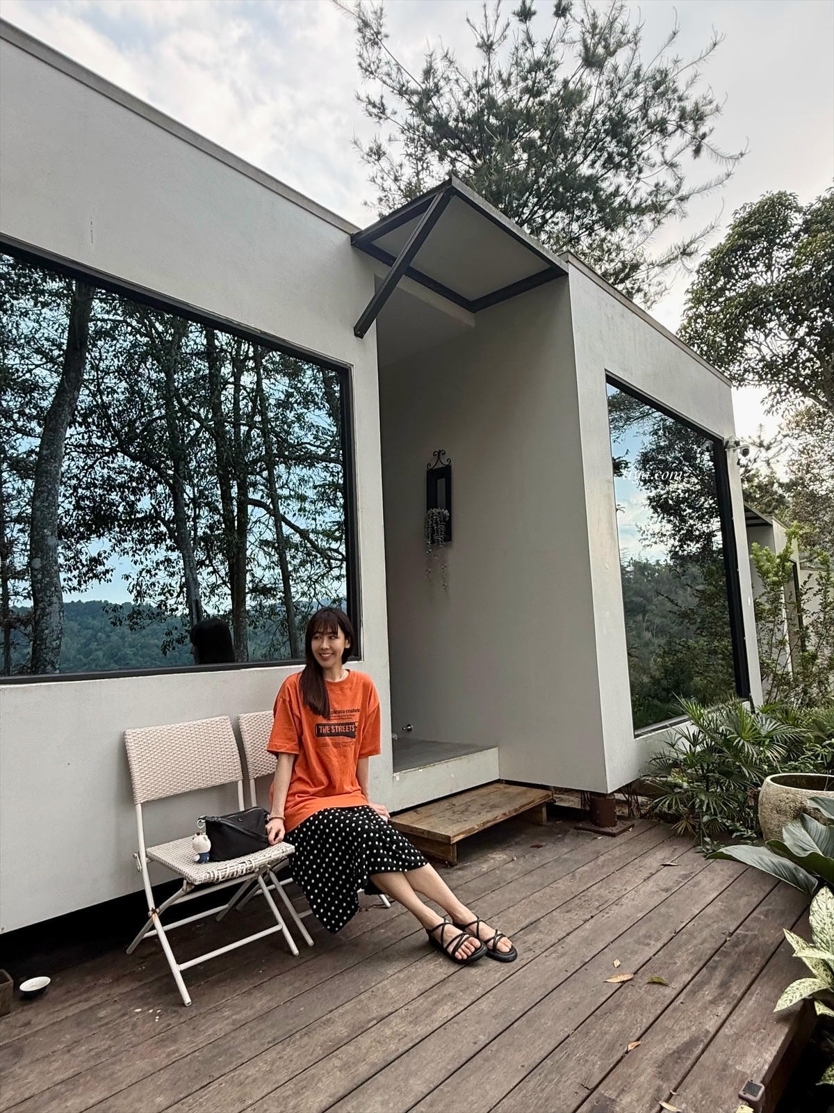 埔里泡湯民宿推薦｜方圓行止 住進7000坪山林！樹屋、玻璃屋、泡茶、採果超愜意