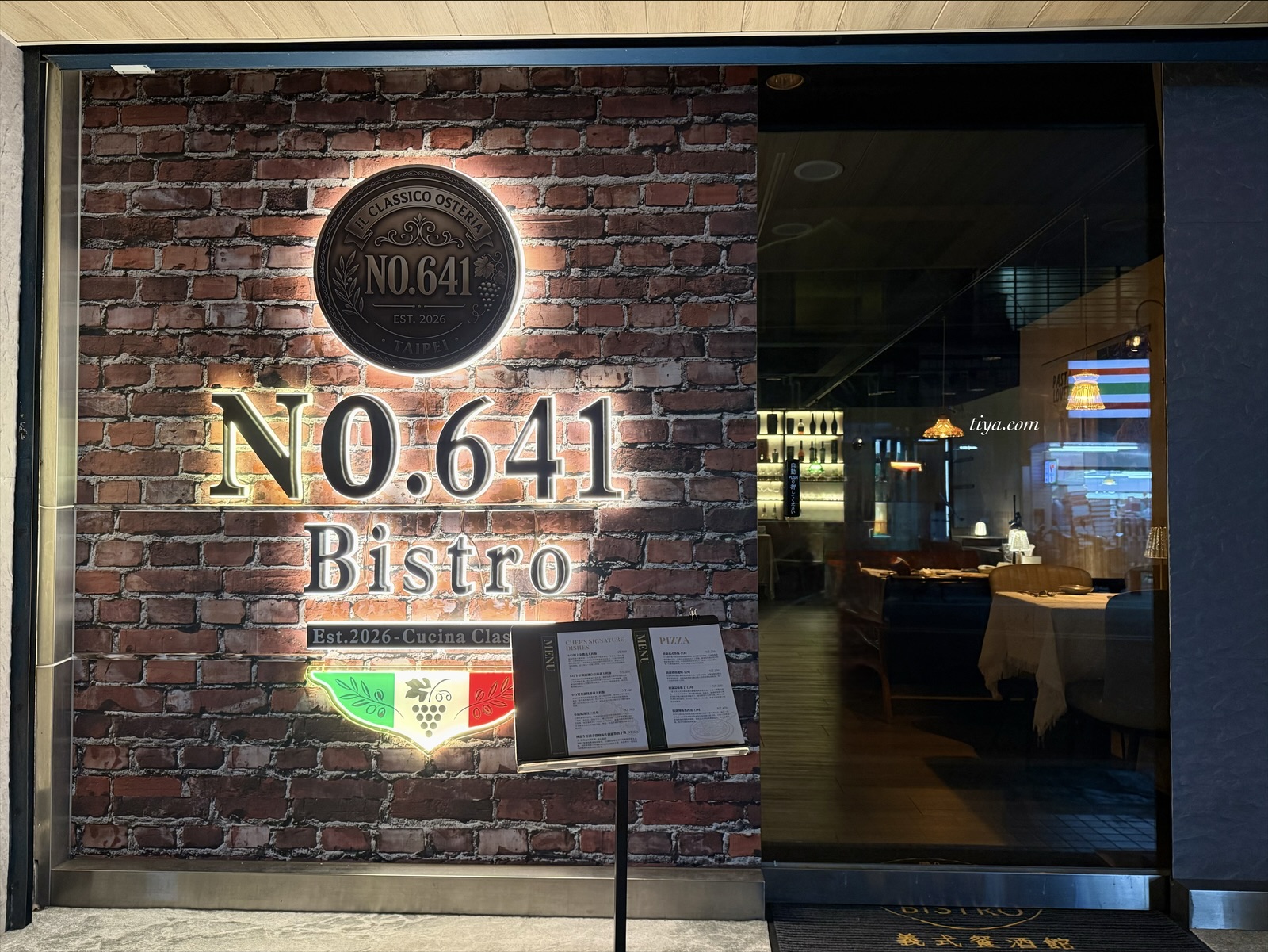 松山區餐酒館|No.641 Bistro 義式餐酒館,氛圍適合約會聚餐,經典主餐一次分享 - 第17張圖 松山區餐酒館|No.641 Bistro 義式餐酒館,氛圍適合約會聚餐,經典主餐一次分享